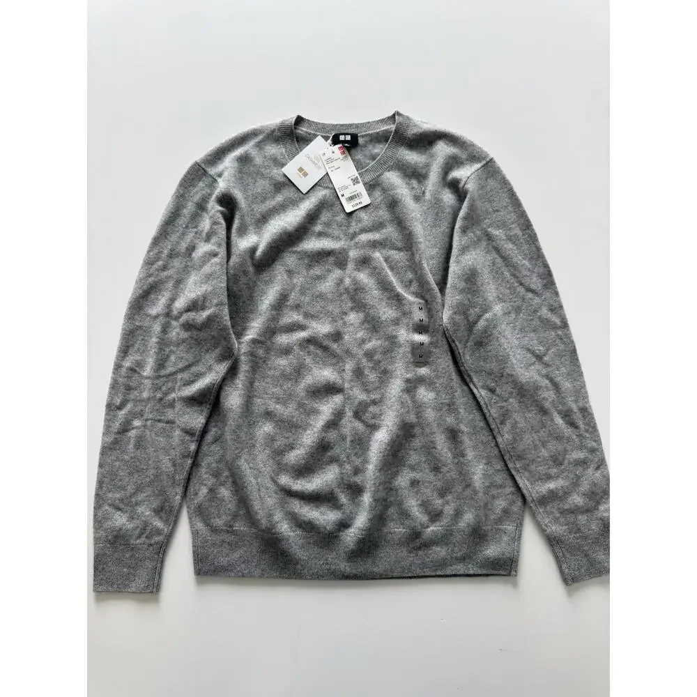 UNIQLO Cashmere Crew Neck Long-Sleeve Sweater Medium